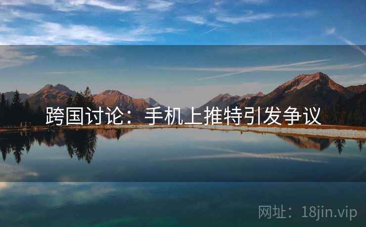 跨国讨论：手机上推特引发争议