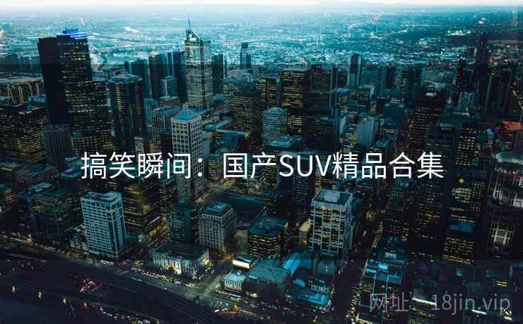 搞笑瞬间：国产SUV精品合集