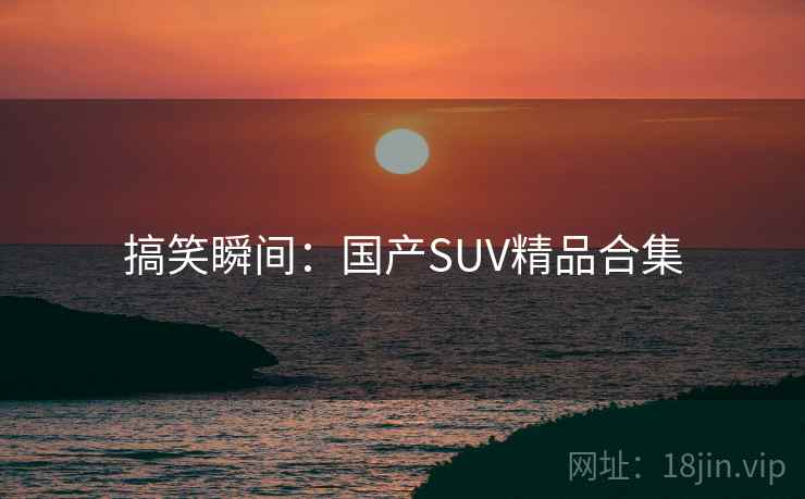 搞笑瞬间：国产SUV精品合集