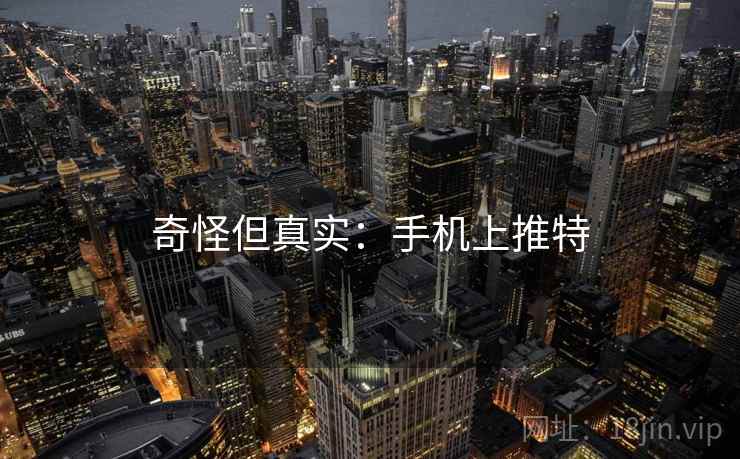 奇怪但真实：手机上推特
